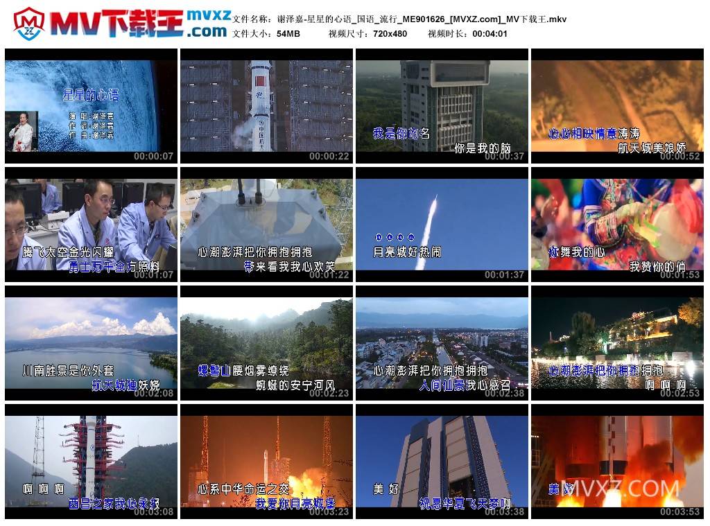 谢泽嘉-星星的心语_国语_流行_ME901626